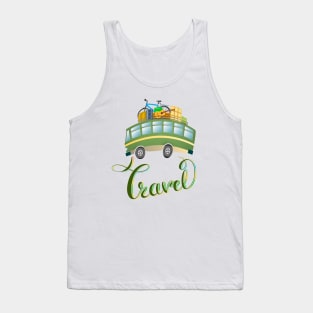 Travel Bus Tank Top